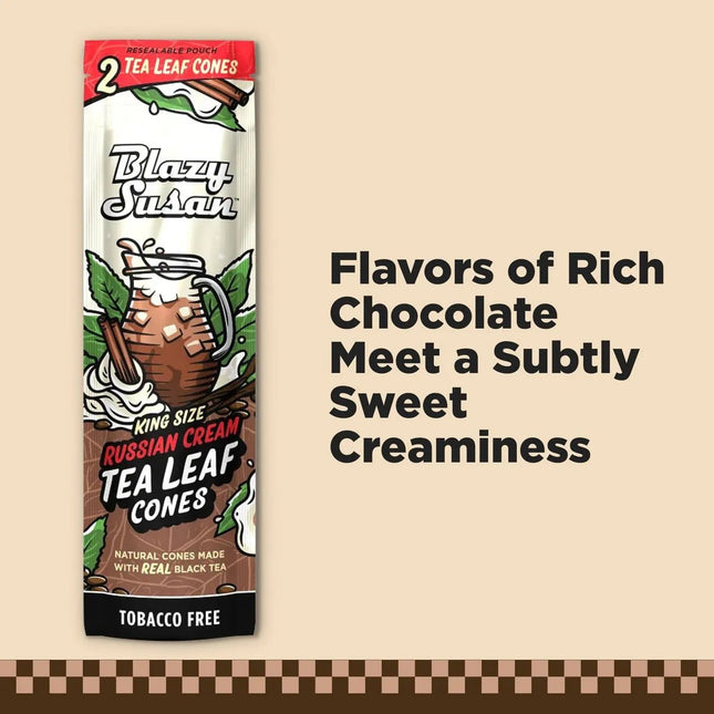 Blazy Susan Tea Leaf Cones - Virginia Vapes & Tobacco