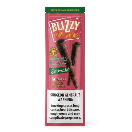 Blizzy Cones 2 Pack Emerald - Virginia Vapes & Tobacco