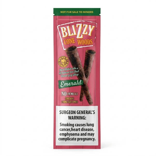 Blizzy Cones 2 Pack Emerald - Virginia Vapes & Tobacco