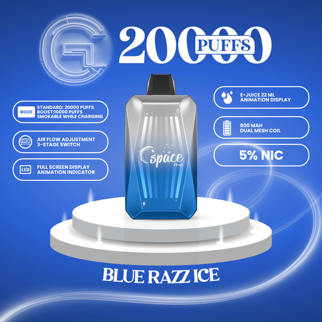 Space Glow 20k Disposable 5%