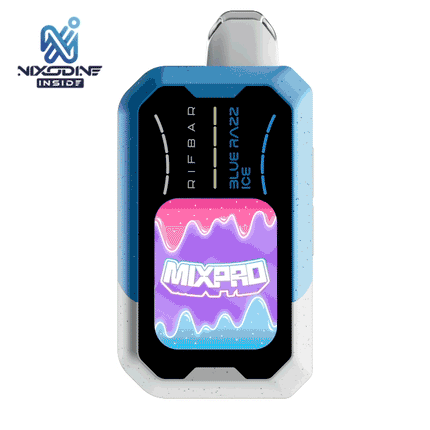 Rifbar MX Pro Nixodine Disposable Blue Razz Ice