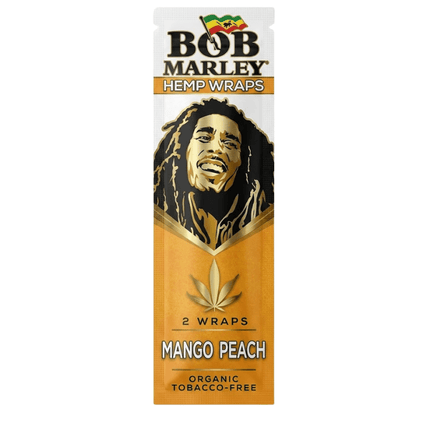 Bob Marley Hemp Wraps Mango Peach - Virginia Vapes & Tobacco