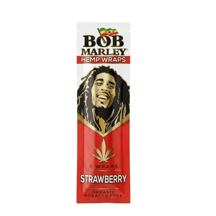 Bob Marley Hemp Wraps Strawberry - Virginia Vapes & Tobacco