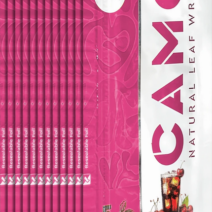 Camo Self Rolling Leaf Wraps Cherry Cola - Virginia Vapes & Tobacco