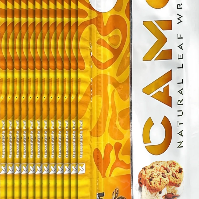 Camo Self Rolling Leaf Wraps Cookies & Cream - Virginia Vapes & Tobacco