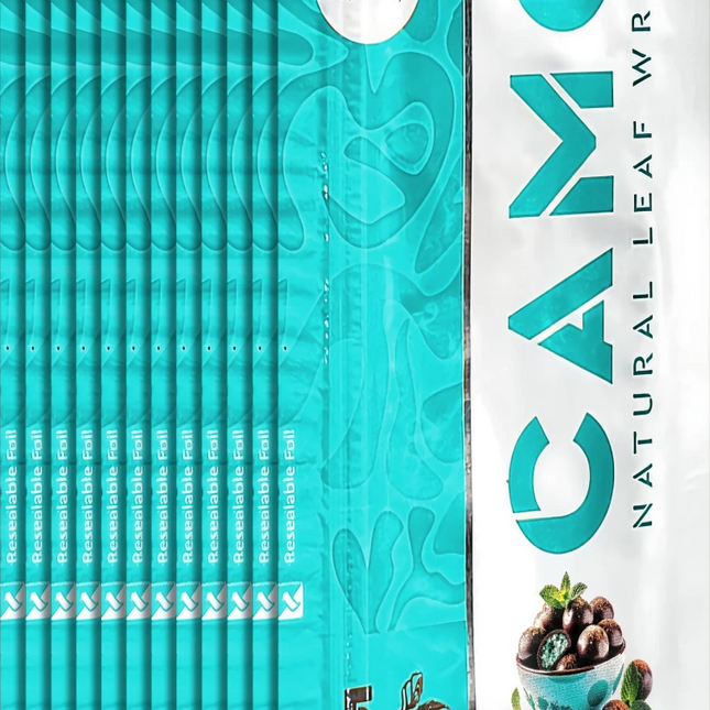 Camo Self Rolling Leaf Wraps Mint Chocolate Chip - Virginia Vapes & Tobacco