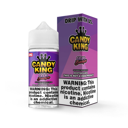 Candy King Grape Bubblegum 100ml - Virginia Vapes & Tobacco