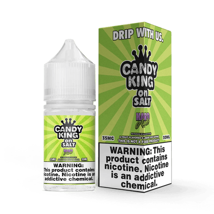 Candy King Hard Apple Salts 30ml - Virginia Vapes & Tobacco