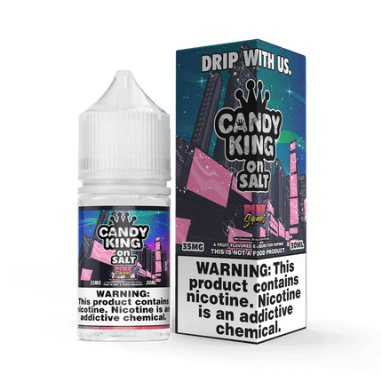 Candy King Pink Squares Salt 30ml - Virginia Vapes & Tobacco