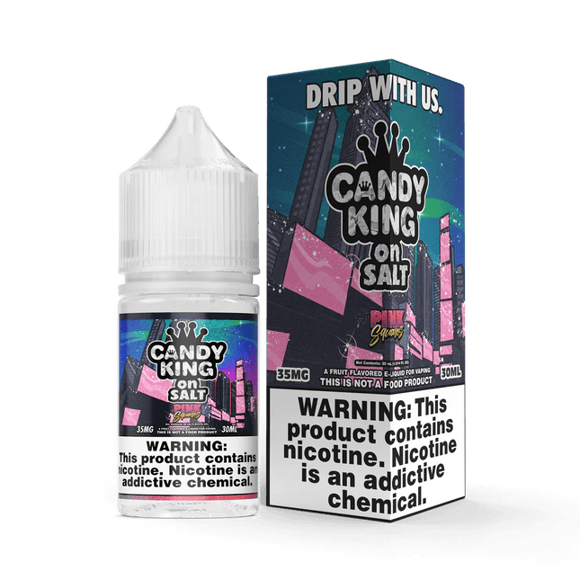Candy King Pink Squares Salt 30ml - Virginia Vapes & Tobacco