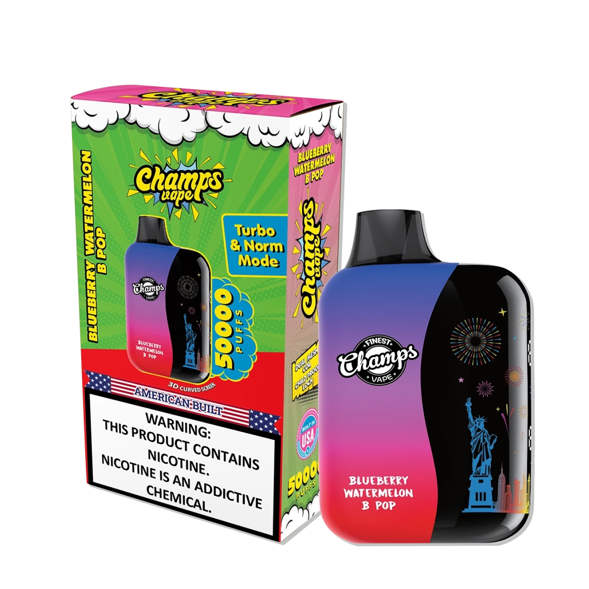 All New Champs Vape 50k | Made in USA | 50,000 Puffs All New Champs Vape 50k | Made in USA | 50,000 Puffs