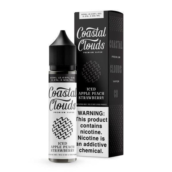 Coastal Clouds Iced Apple Peach Strawberry 60ml