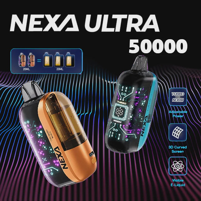 Nexa Ultra 50,000 Puffs Disposable