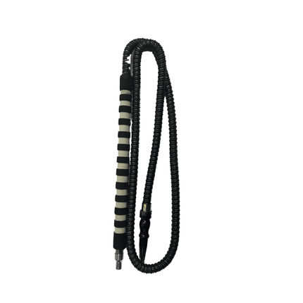 Cushioned Handle Hookah Hose black