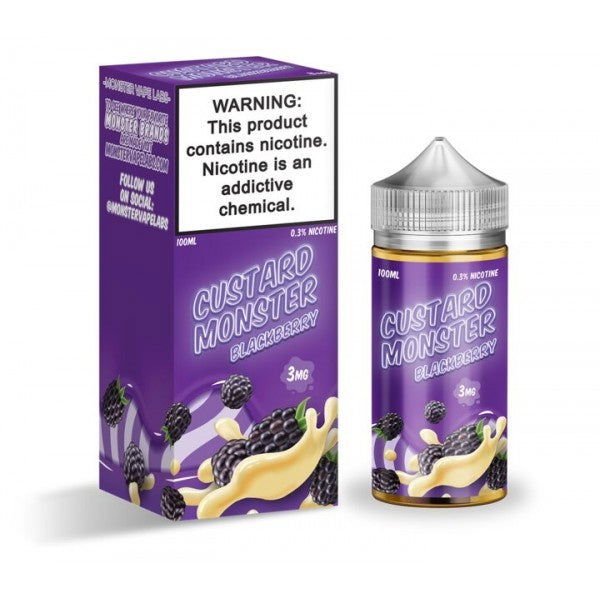 Monster Labs Custard Monster Blackberry 100ml