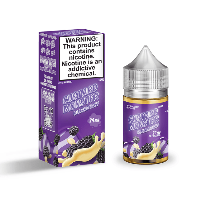 Custard Monster Blackberry Salt 30ml