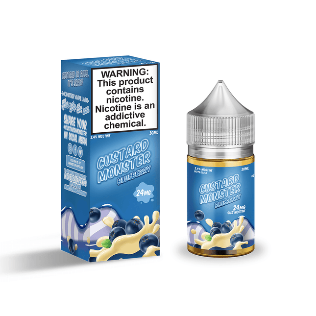 Custard Monster Blueberry Salt 30ml
