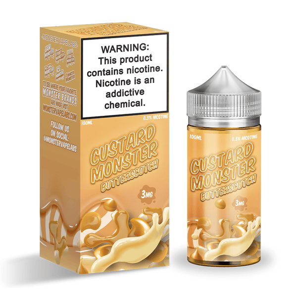 Monster Labs Custard Monster Butterscotch 100ml