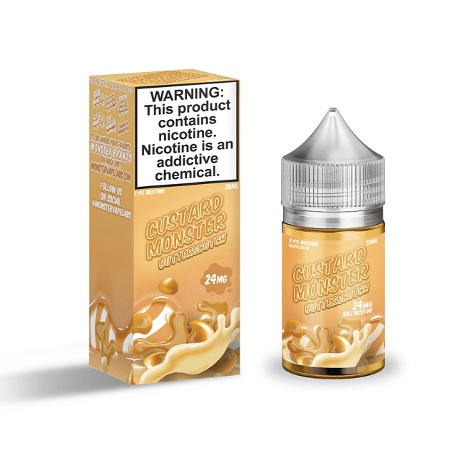 Custard Monster Butterscotch Salt 30ml