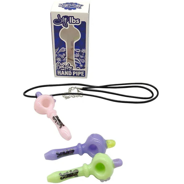 Dog LBS Everday Hand Pipe Necklace