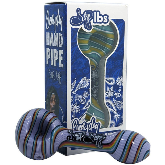 Dogg LBS Swirl Glass Hand Pipe