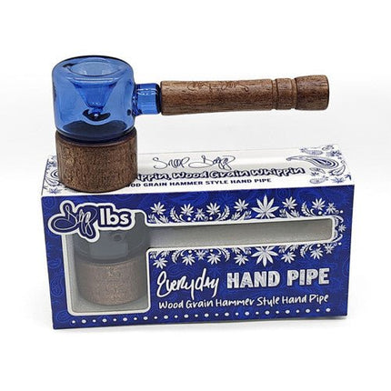 Dogg Lbs Wood Grain Hammer Hand Pipe - Virginia Vapes & Tobacco