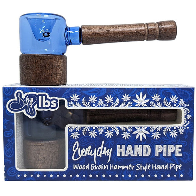 Dogg LBS Wood Grain Hammer Hand Pipe