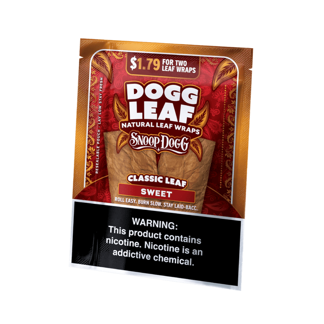 Dogg Leaf Flat Wraps Sweet - Virginia Vapes & Tobacco