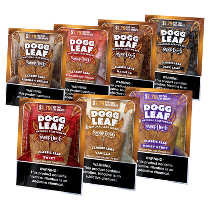 Dogg Leaf Natural Leaf Wraps - Virginia Vapes & Tobacco