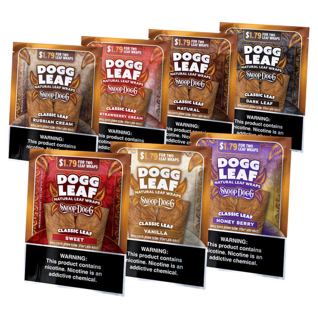 Dogg Leaf Natural Leaf Wraps - Virginia Vapes & Tobacco