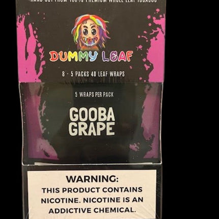 Dummy Leaf Tobacco Wraps 5pk