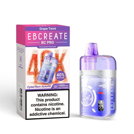 EB Create BC Pro 50k Disposable - Virginia Vapes & Tobacco
