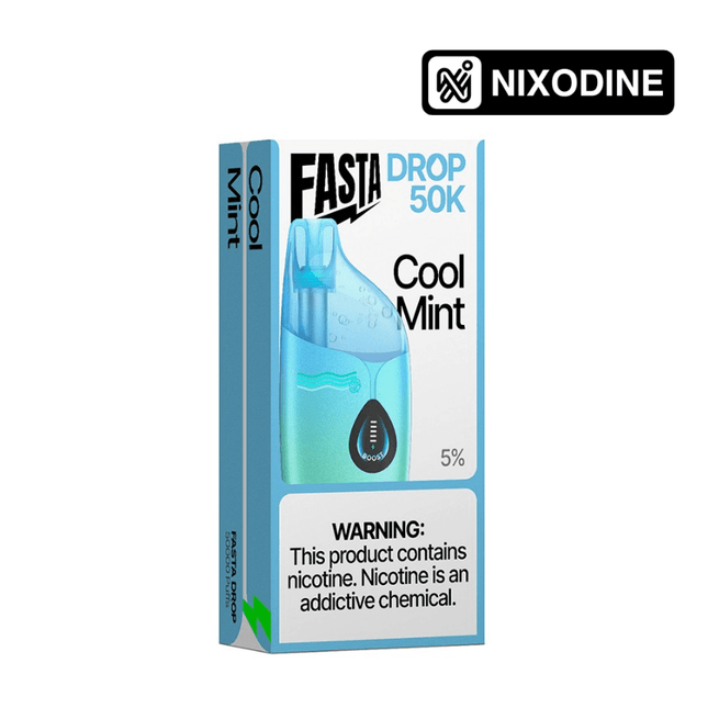 Fasta Drop Nixodine Disposable Cool Mint - Virginia Vapes & Tobacco