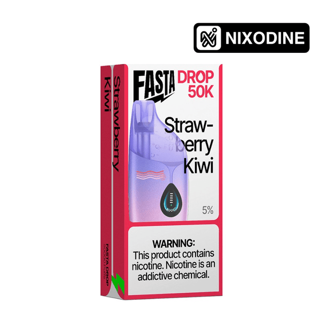 Fasta Drop Nixodine Disposable Strawberry Kiwi - Virginia Vapes & Tobacco
