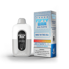 Fifty Bar Nixodine Disposable Strawberry Watermelon Ice - Virginia Vapes & Tobacco