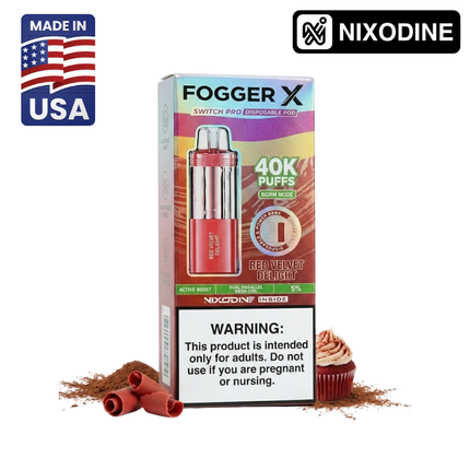 Fogger X Switch Pro POD ONLY Red Velvet Delight