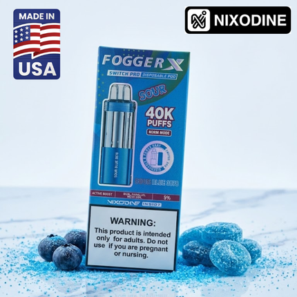Fogger X Switch Pro POD ONLY Sour Blue Dust