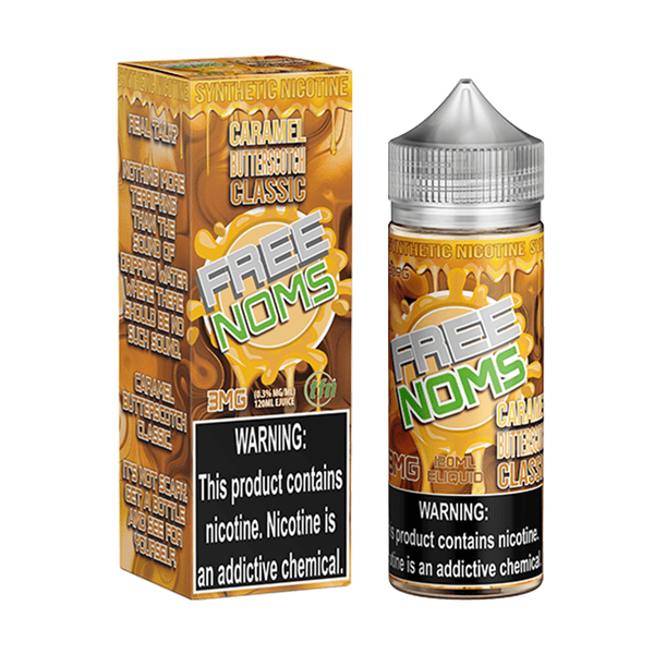 Free Noms Free Noms Butterscotch Caramel Classic 120ml