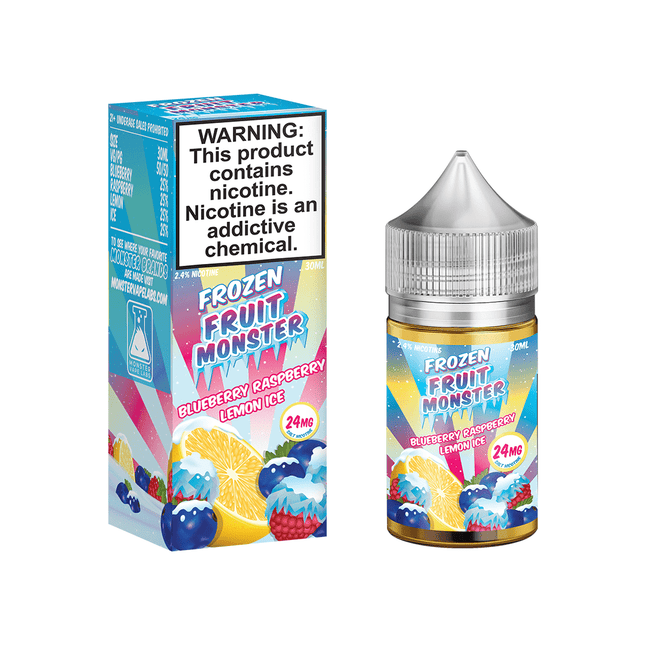Frozen Fruit Monster Blueberry Raspberry Lemon Salt 30ml