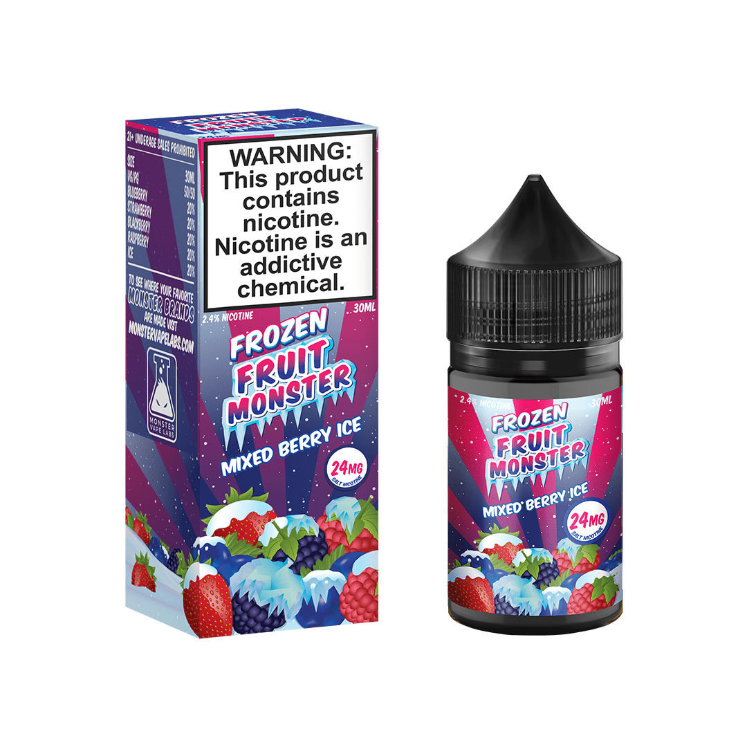 Frozen Fruit Monster Mixed Berry Salt 30ml - Virginia Vapes & Tobacco