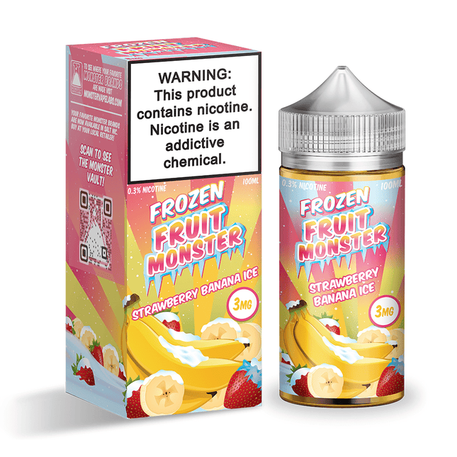 Frozen Fruit Monster Strawberry Banana 100ml