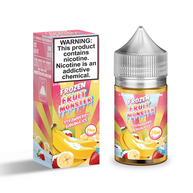 Frozen Fruit Monster Strawberry Banana Salt 30ml