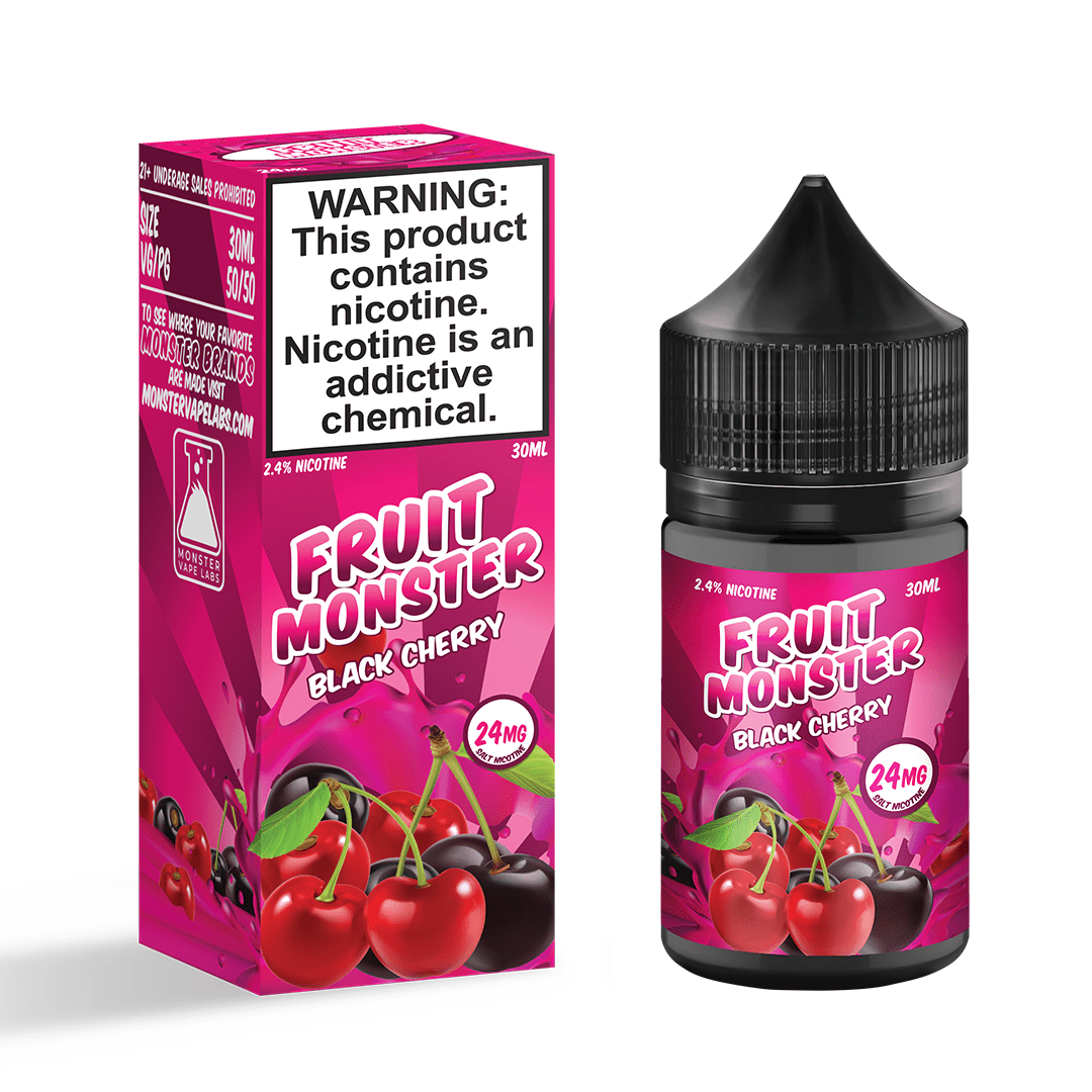 Fruit Monster Black Cherry Salt 30ml - Virginia Vapes & Tobacco