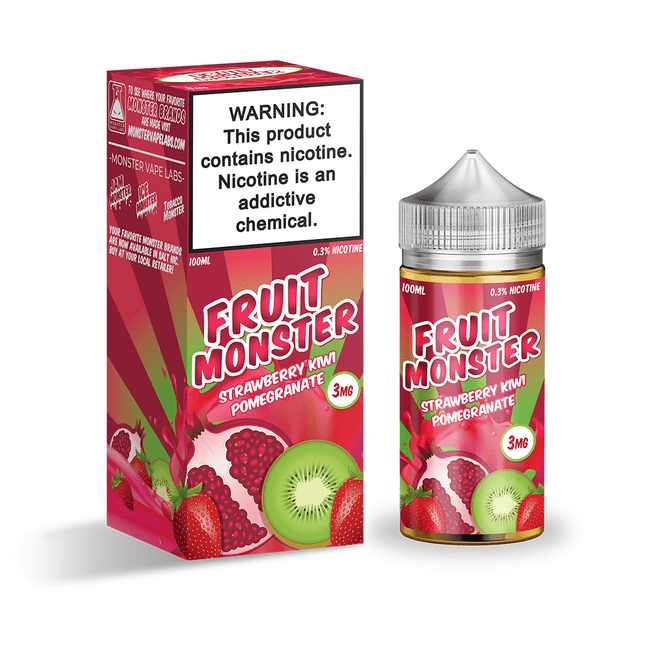 Fruit Monster Strawberry Kiwi Pomegranate 100ml