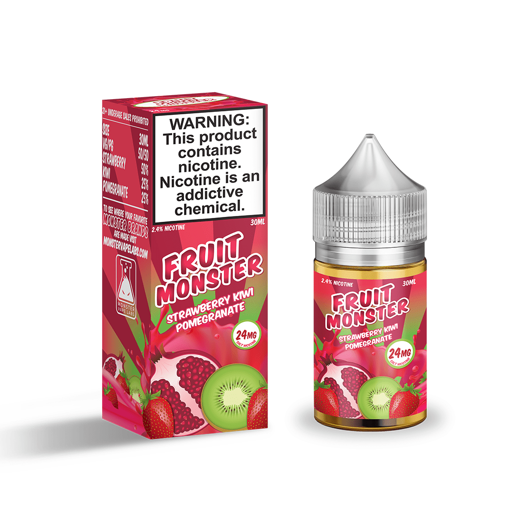 Fruit Monster Strawberry Kiwi Pomegranate Salt 30ml - Virginia Vapes & Tobacco