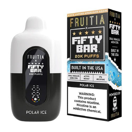 Frutia X Fifty Bar 20k 5% Disposable - Virginia Vapes & Tobacco