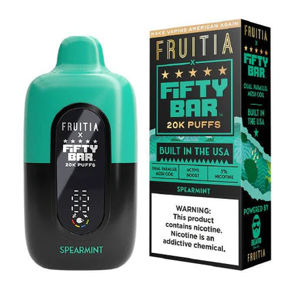 Frutia X Fifty Bar Disposable | 20,000 Puffs, 18mL, Dual Mesh Coil Virginia Vapes & Tobacco Frutia X Fifty Bar Disposable | 20,000 Puffs, 18mL, Dual Mesh Coil Virginia Vapes & Tobacco
