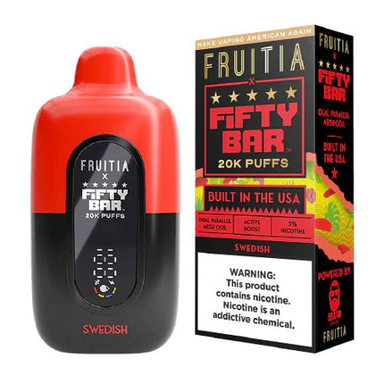 Frutia X Fifty Bar 20k 5% Disposable - Virginia Vapes & Tobacco