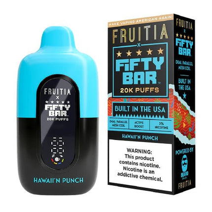 Frutia X Fifty Bar 20k 5% Disposable - Virginia Vapes & Tobacco