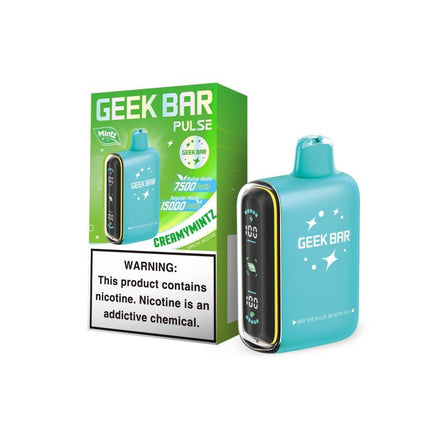 Geek Bar Pulse 15K Disposable Creamy Mintz - Virginia Vapes & Tobacco